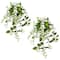 28" UV Resistant Artificial Bougainvillea Hanging Plants, 2ct.